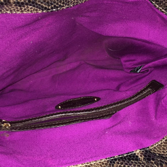 An authentic Gianni Bini snakeskin purse - Picture 5 of 6